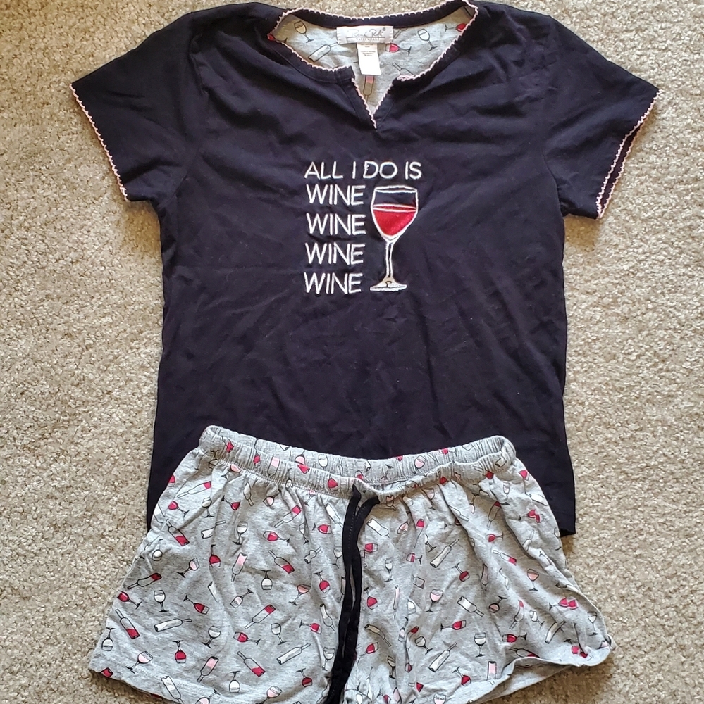 "All I do is wine, wine, wine, wine" Pajamas